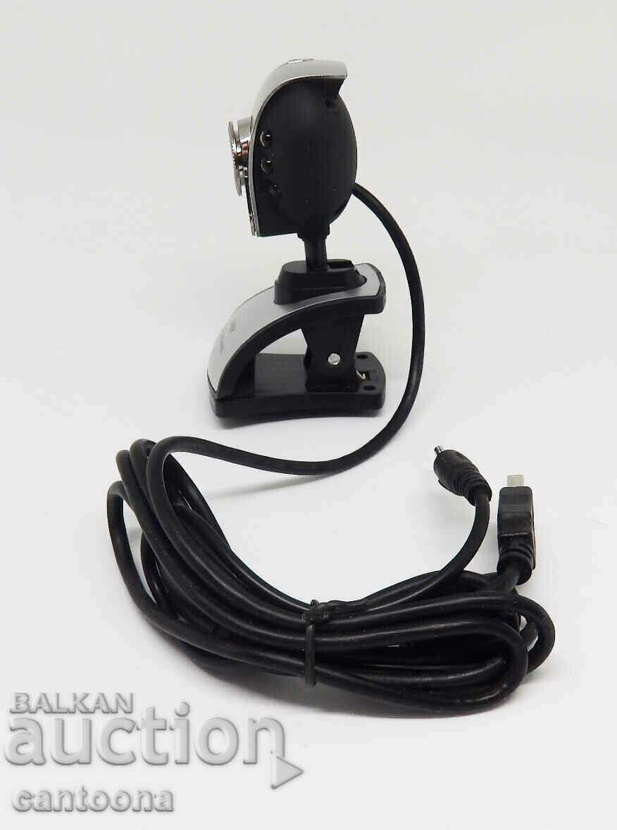 Web camera with microphone and night mode 6 LEDs with price 9.99 BGN | € 5.11 Web camera with microphone and night mode 6 LEDs with price 9.99 BGN | € 5.11