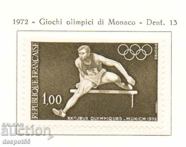 1972. Franța. Jocurile Olimpice - München, Germania.
