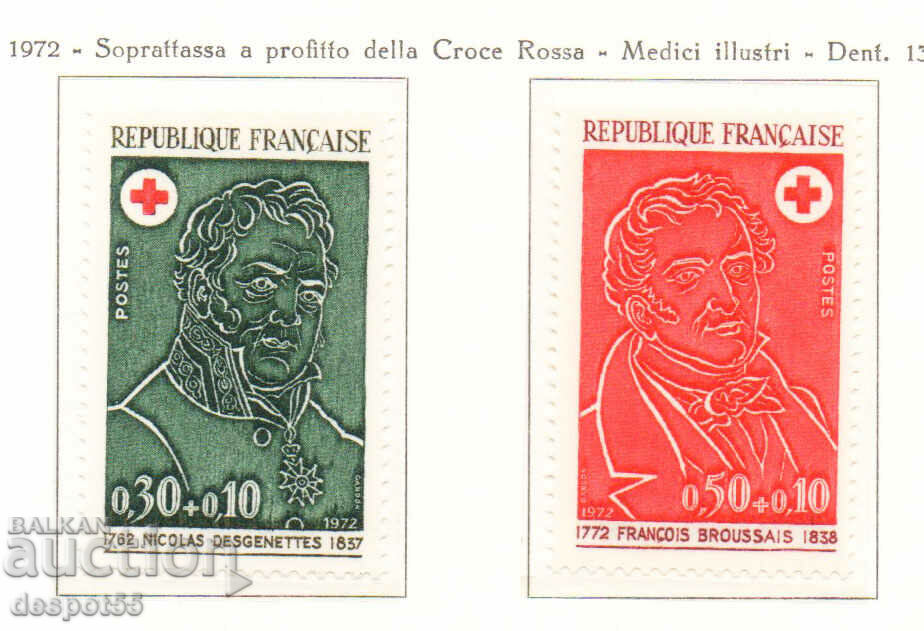 1972. Франция. Червен кръст.