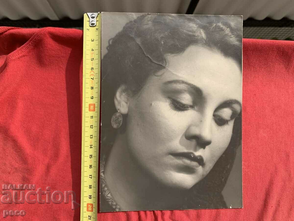 Παλιά φωτογραφία ηθοποιού Ruza Delcheva με τιμή € 20.00 | 39.12 BGN