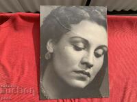 Παλιά φωτογραφία ηθοποιού Ruza Delcheva