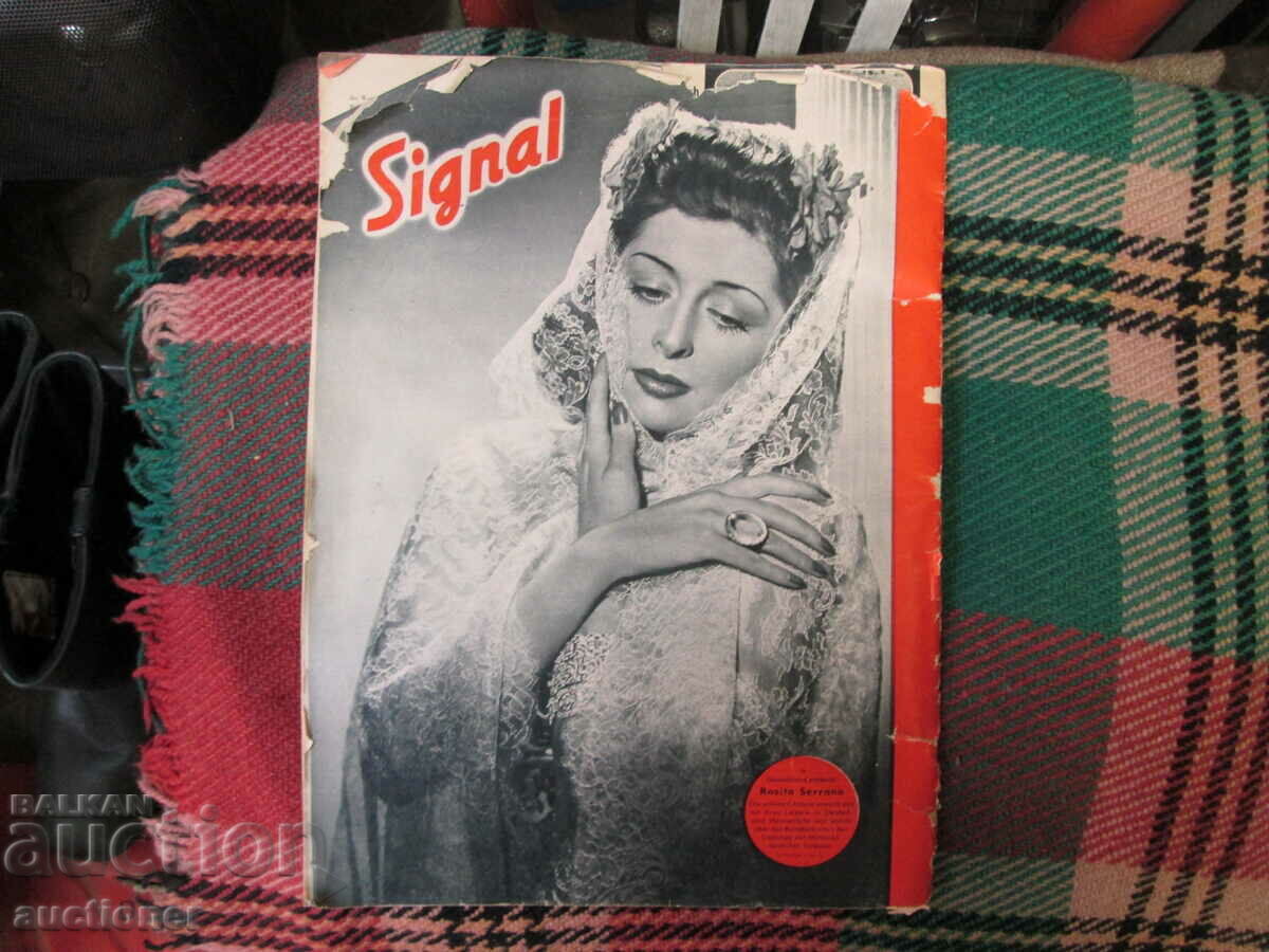 SIGNAL MAGAZINE IN GERMAN-1942 - 6 SIGNAL MAGAZINE IN GERMAN-1942 - 6