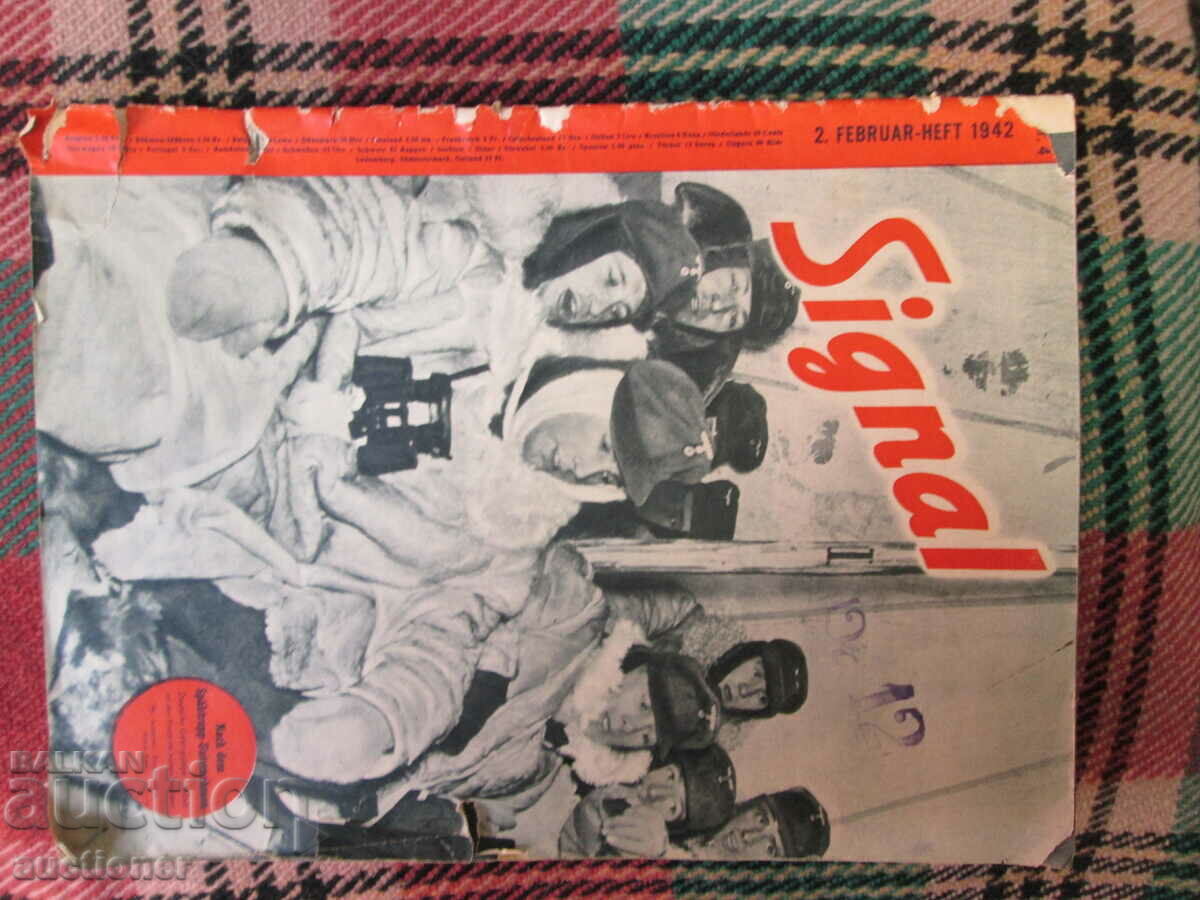 SIGNAL MAGAZINE IN GERMAN-1942 - 7 SIGNAL MAGAZINE IN GERMAN-1942 - 7