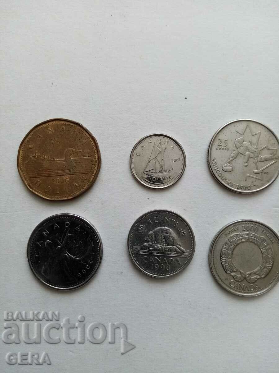 coins lot coins from canada with price 9.00 BGN | € 4.60 coins lot coins from canada with price 9.00 BGN | € 4.60