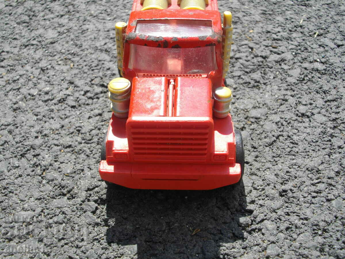 Delivery of OLD PLATE TOY TRUCK Delivery of OLD PLATE TOY TRUCK