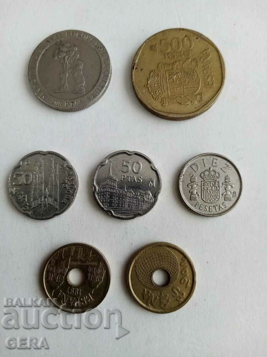 монети от Испания с цена 9.00 лв. | € 4.60 монети от Испания с цена 9.00 лв. | € 4.60