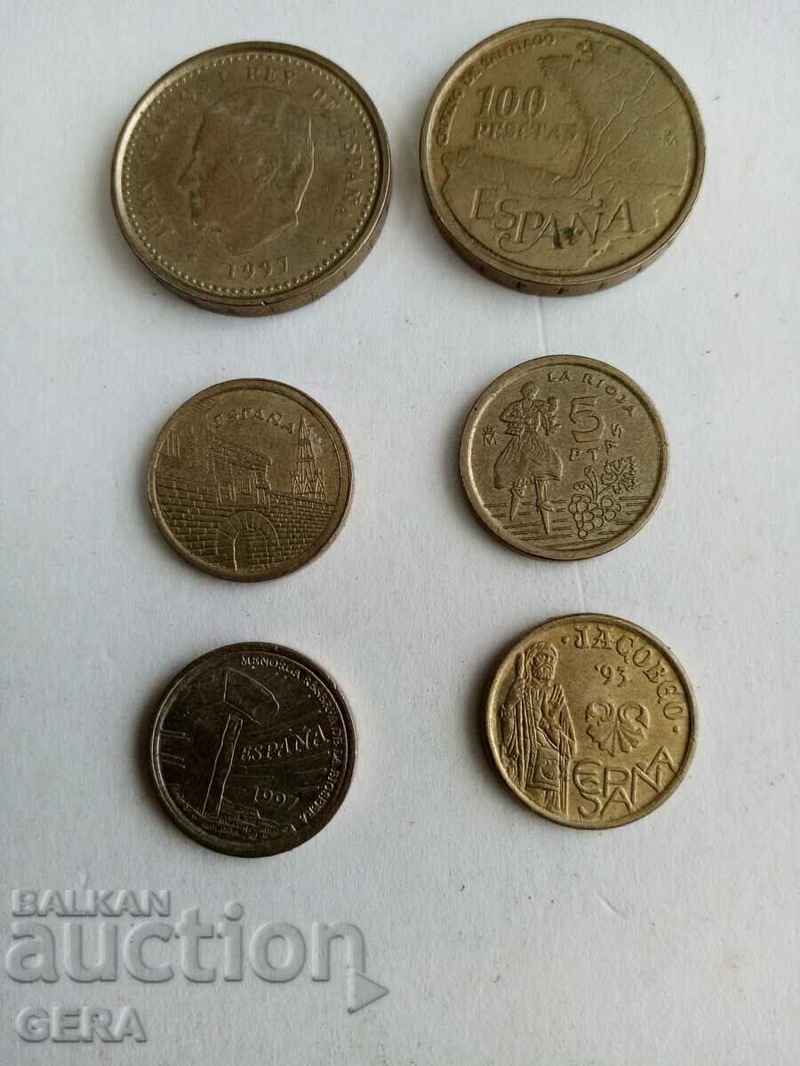 coins from Spain