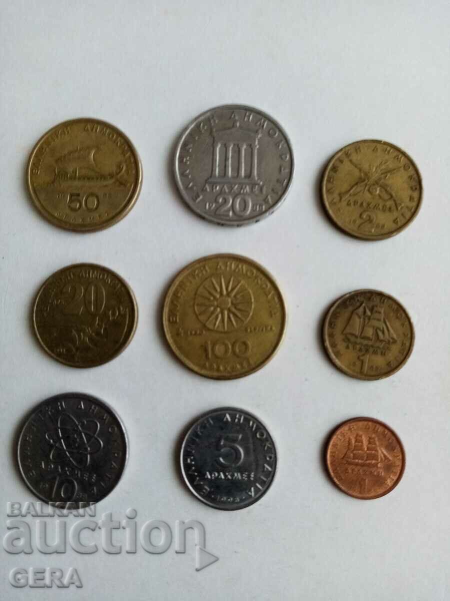 монети от Гърция с цена 12.00 лв. | € 6.14 монети от Гърция с цена 12.00 лв. | € 6.14