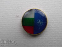Insigna: Bulgaria în NATO.