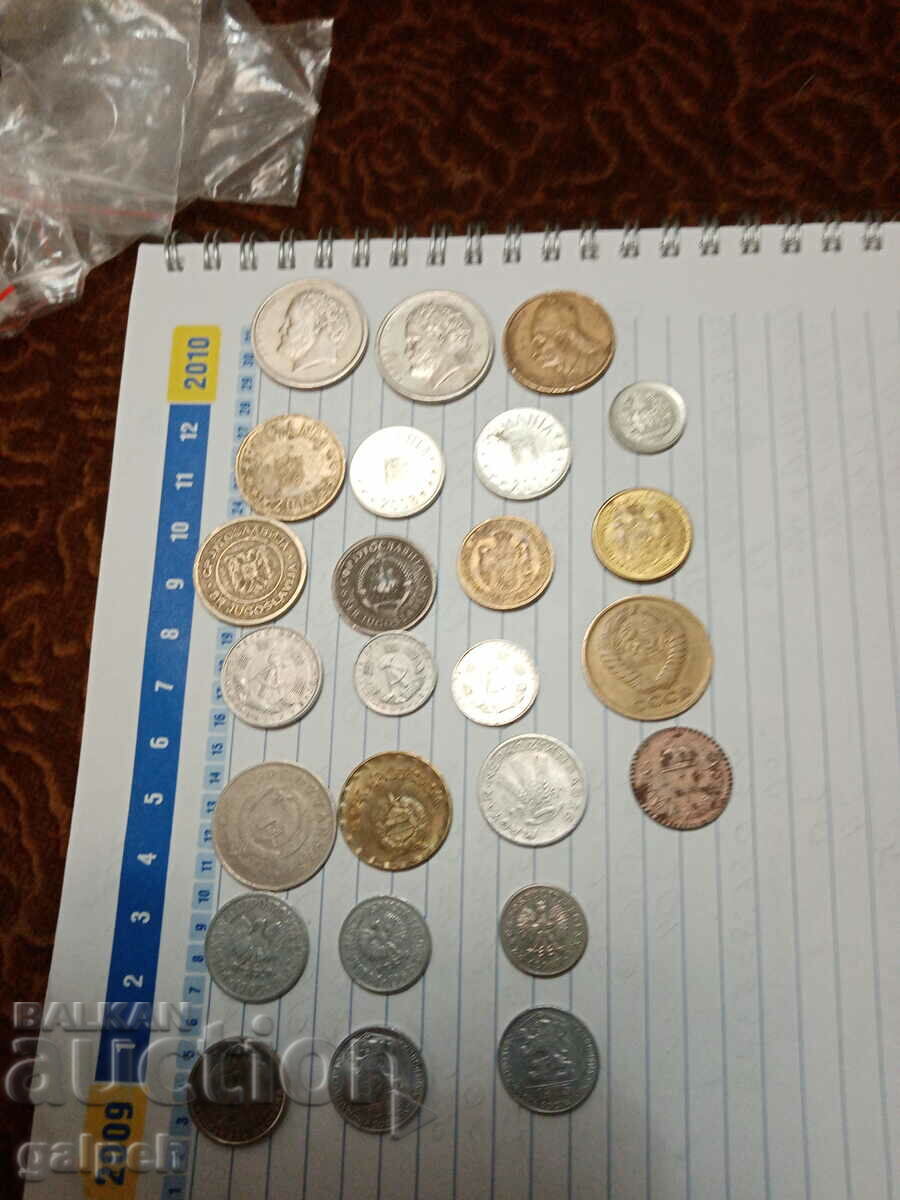Delivery of COINS - MIXED LOT - 25 pcs. Delivery of COINS - MIXED LOT - 25 pcs.