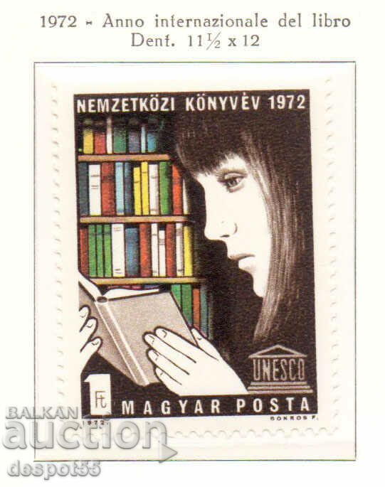 1972. Унгария. Международна година на книгата.