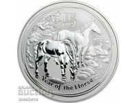 10 uncii lunar 2014 - UNC - CITIȚI DESCRIEREA