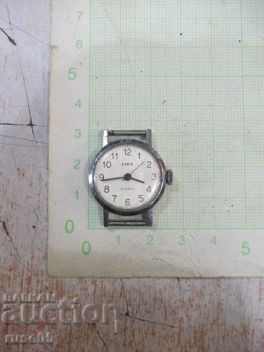 Часовник "ZARIA" съветски ръчен дамски работещ - 11