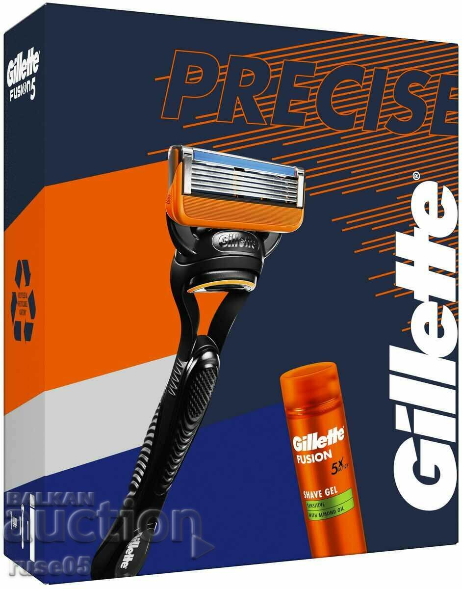 Аукцион Комплект "Gillette *FUSION5*  PRECISE" за бръснене нов