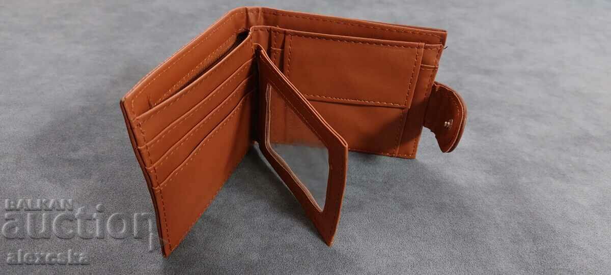 Leather wallet - "YATEER" - 5