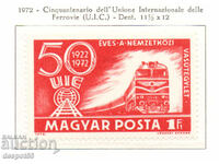 1972. Унгария. Международния железопътен съюз, Будапеща.