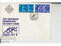 First Day Mailing Envelope Sport CANOE-KAYAK