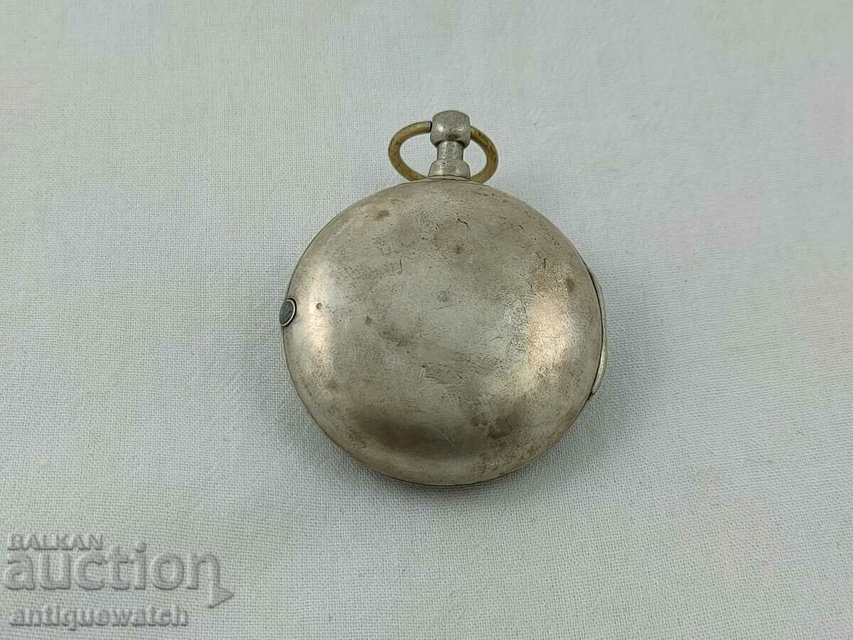 Auction Old silver pocket watch *chain drive* Auction Old silver pocket watch *chain drive*