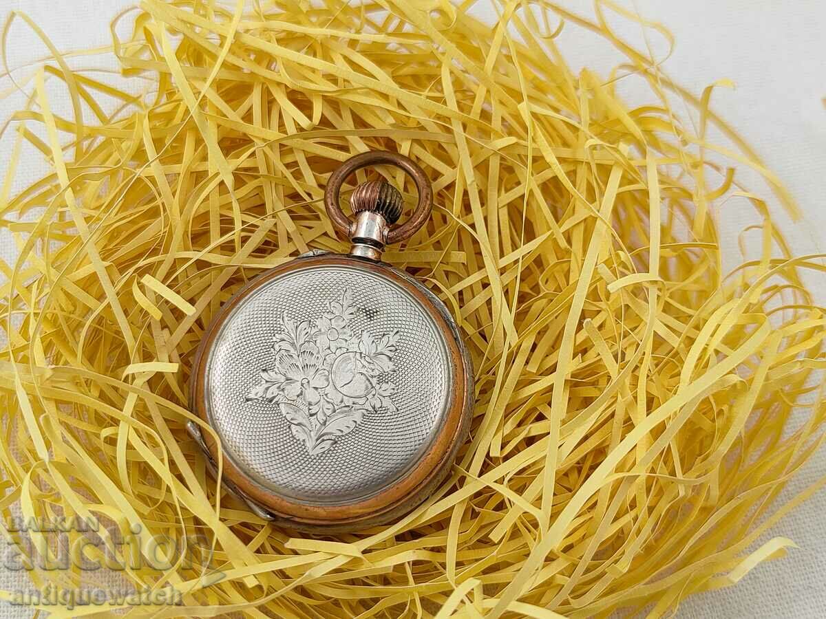 Old Silver Ladies Pocket Watch with price 350.00 BGN | € 178.95 Old Silver Ladies Pocket Watch with price 350.00 BGN | € 178.95