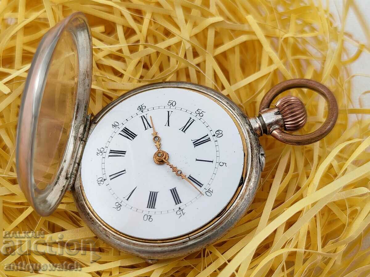 Auction Old Silver Ladies Pocket Watch Auction Old Silver Ladies Pocket Watch