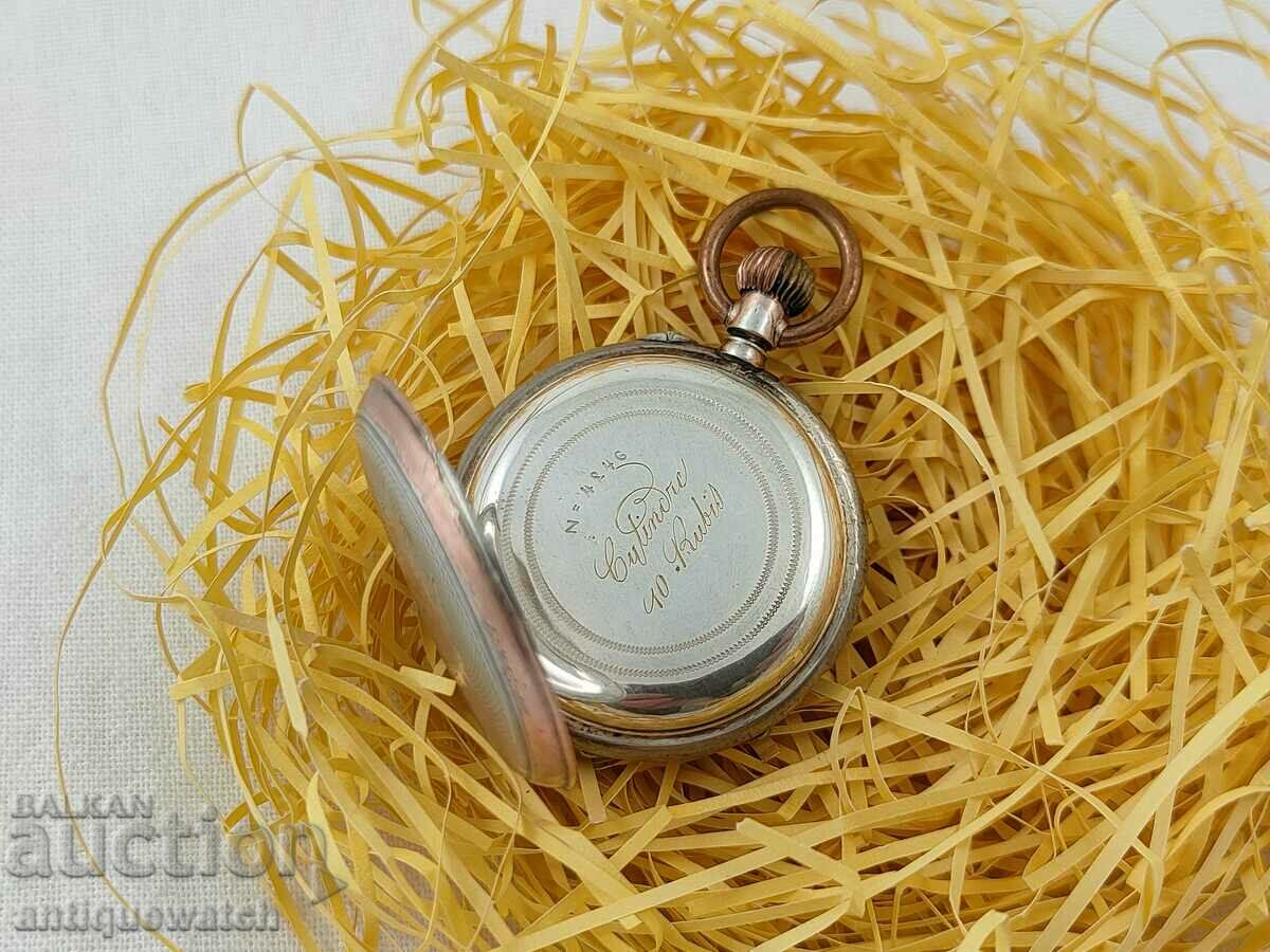 Delivery of Old Silver Ladies Pocket Watch Delivery of Old Silver Ladies Pocket Watch