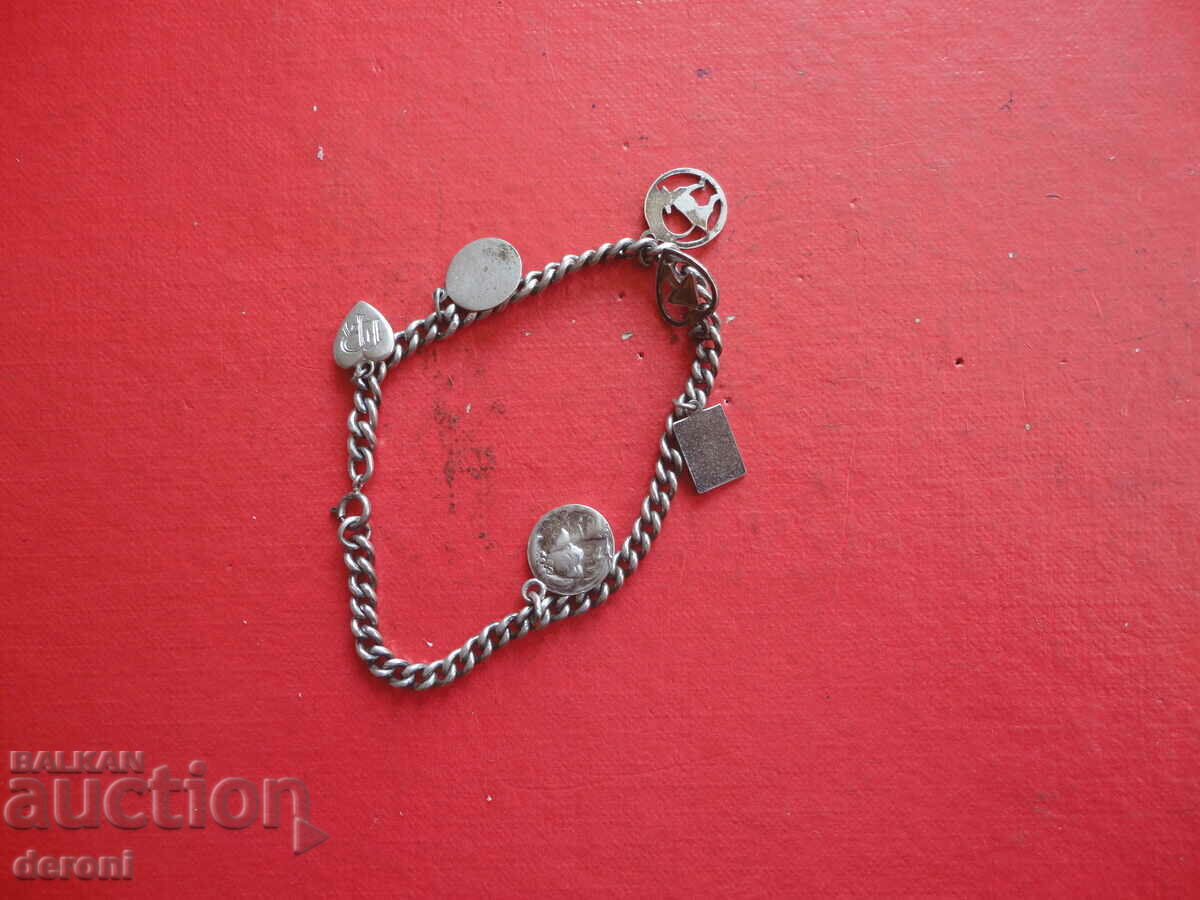 Great silver bracelet charms - 6