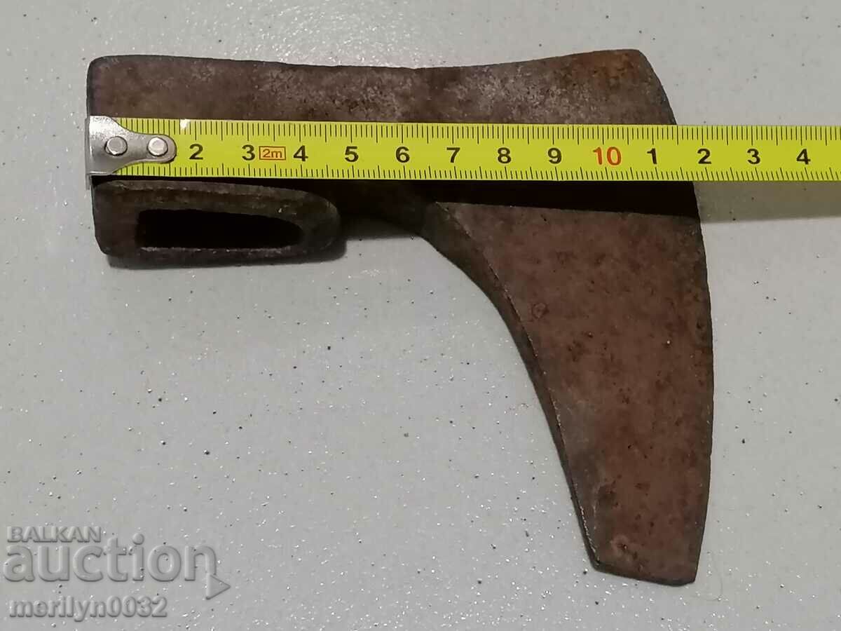 An old ax shaft tool wrought iron - 5 An old ax shaft tool wrought iron - 5