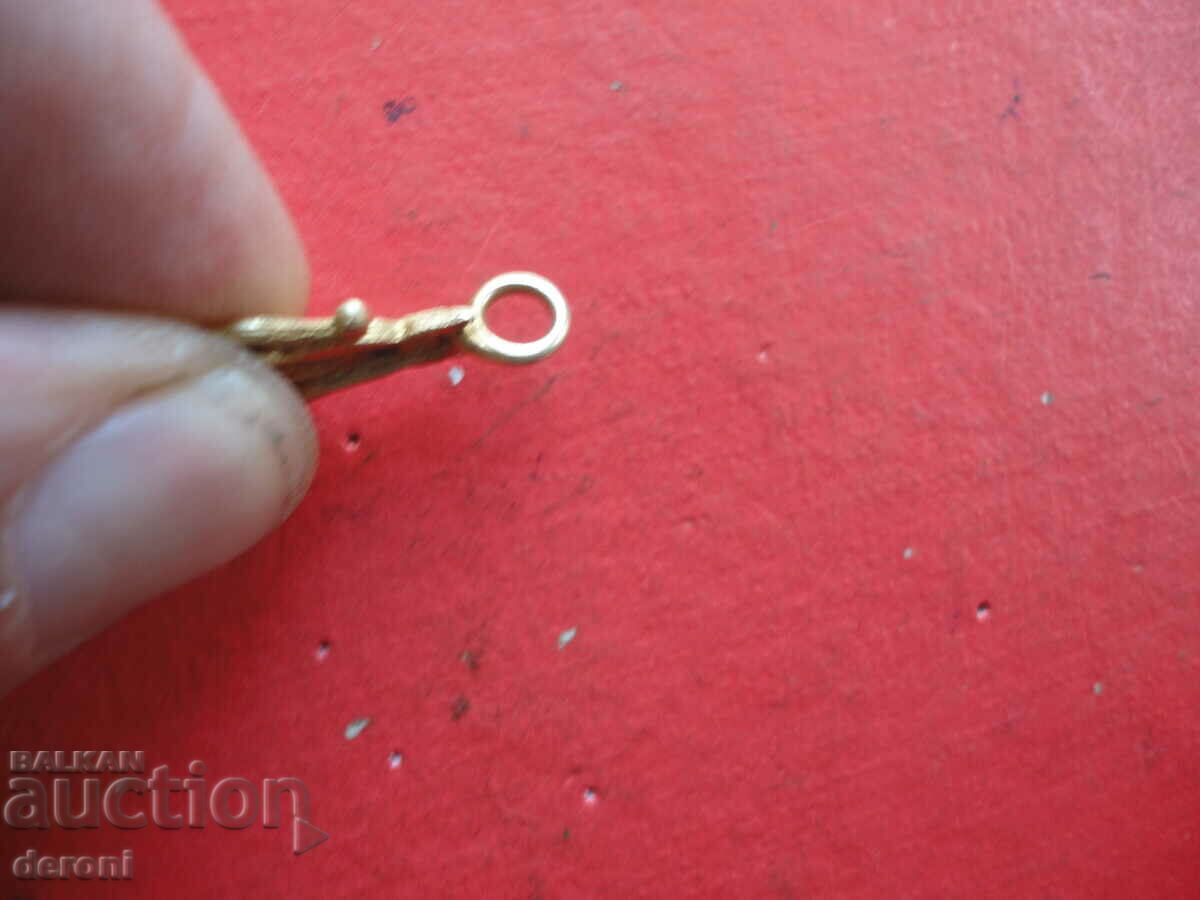 Φοβερό μενταγιόν με μενταγιόν από επιχρυσωμένο ασήμι - 6 Φοβερό μενταγιόν με μενταγιόν από επιχρυσωμένο ασήμι - 6