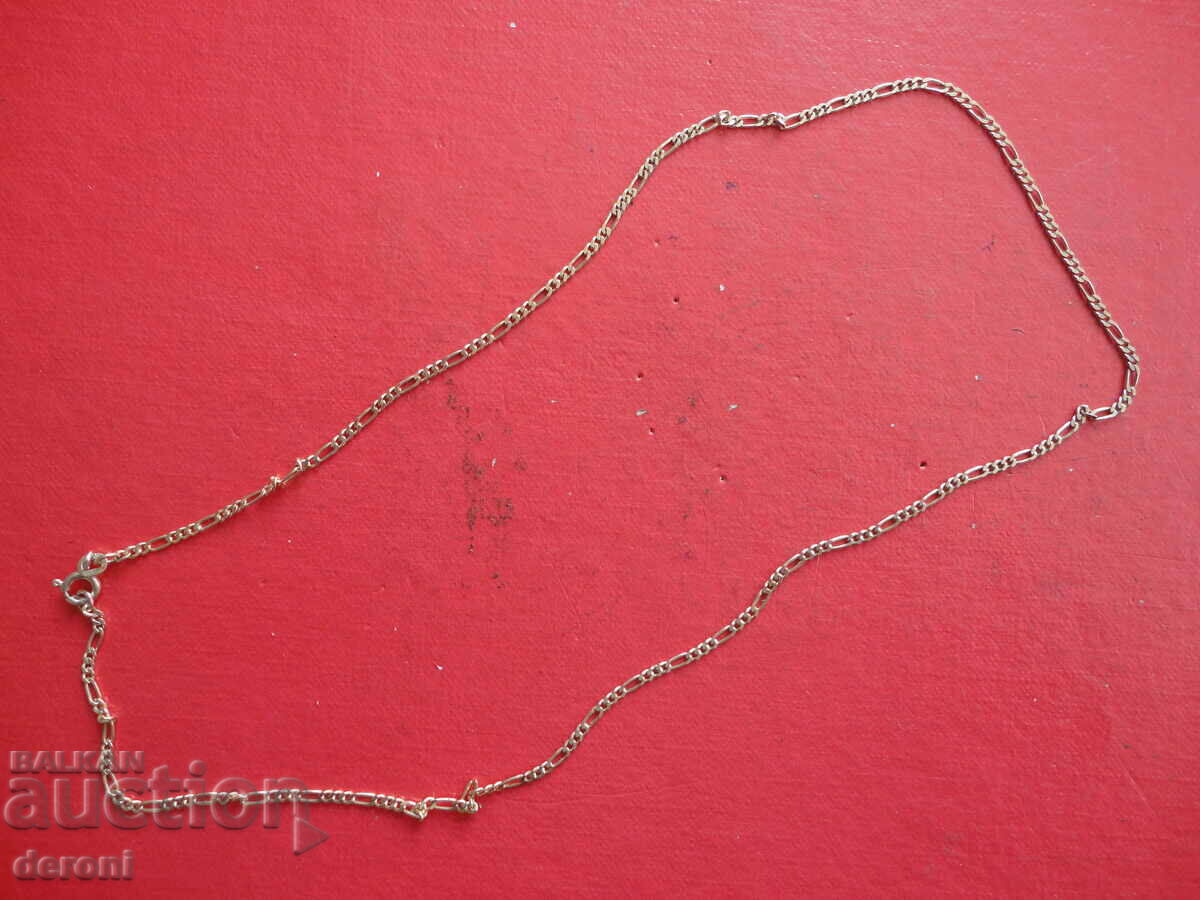 Amazing Binder FBM 925 Gold Plated Silver Chain - 5