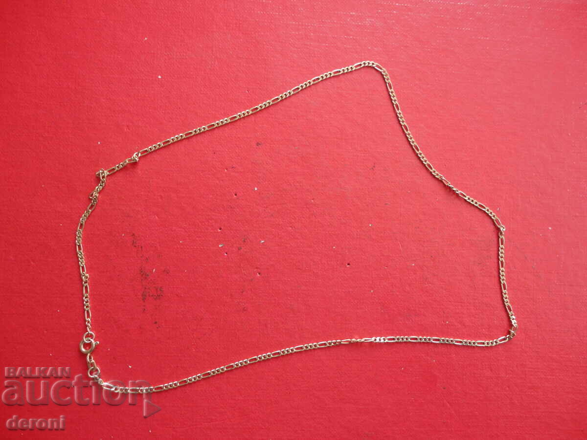 Amazing Binder FBM 925 Gold Plated Silver Chain