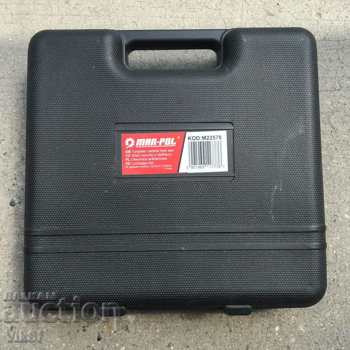 Delivery of Diamond drill bits 8 pieces Mar-Pol - tiles Delivery of Diamond drill bits 8 pieces Mar-Pol - tiles