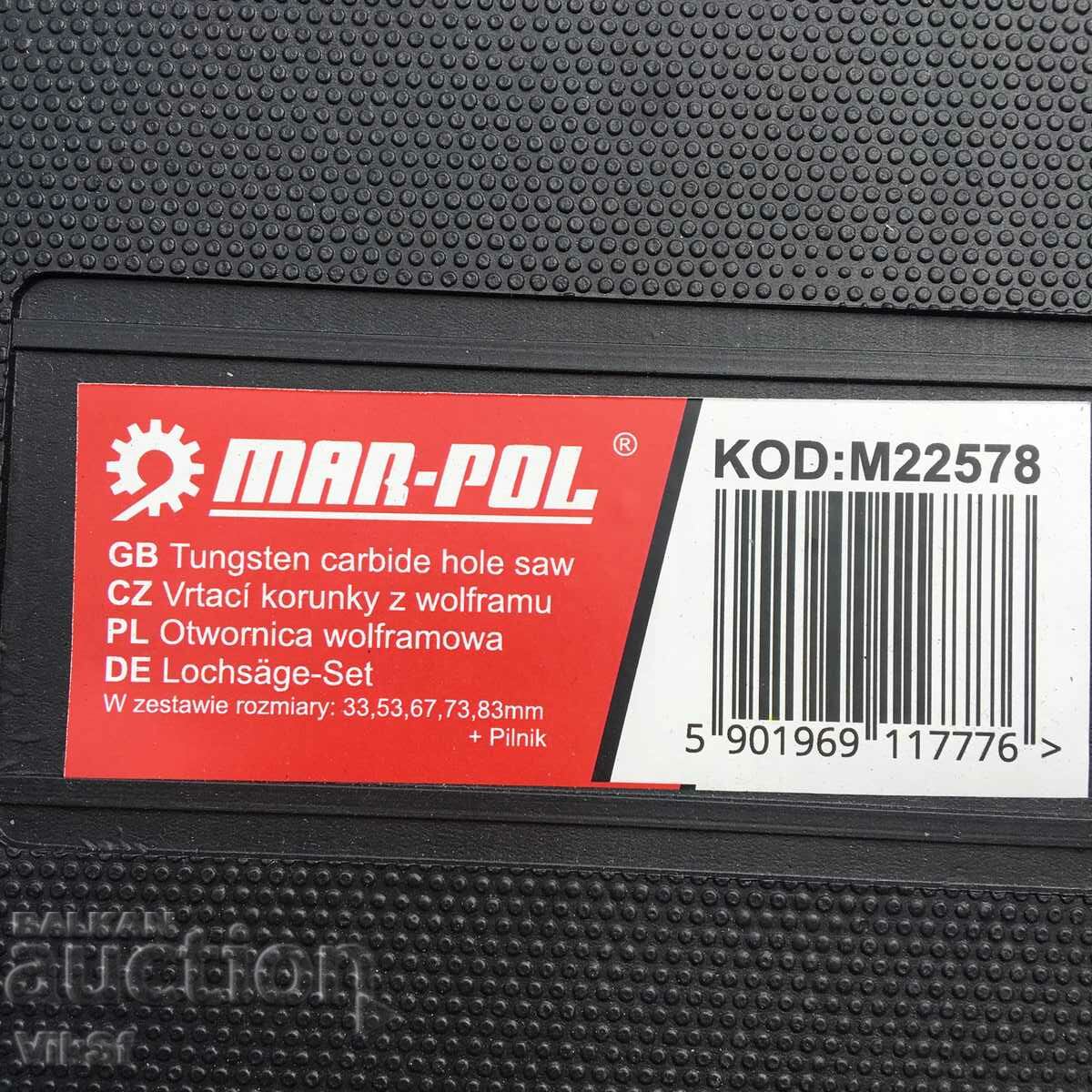 Diamond drill bits 8 pieces Mar-Pol - tiles - 5 Diamond drill bits 8 pieces Mar-Pol - tiles - 5