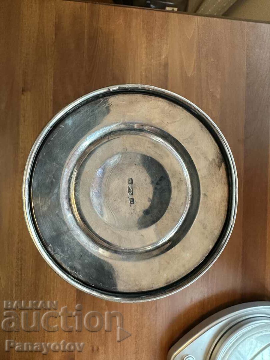 JUG SILVER 819 DISH WATER WINE 925 IDEAL MASSIVE INVESTMENT - 5