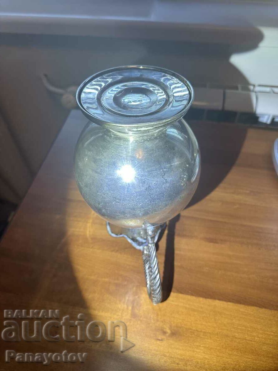 JUG SILVER 819 DISH WATER WINE 925 IDEAL MASSIVE INVESTMENT - 6