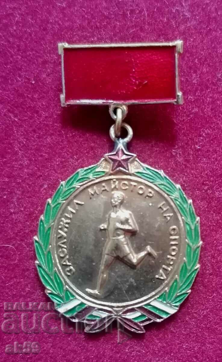 sports medal "Honored Master of Sports"