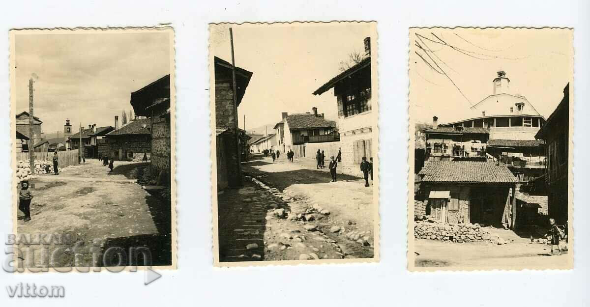 Bansko 3 fotografii 1930 Macedonia Pirin architecture bit