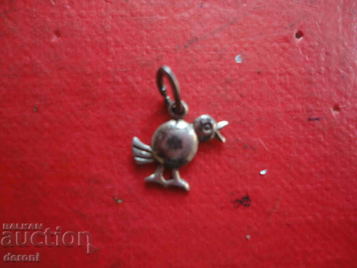 Silver locket pendant sparrow 835 - 6 Silver locket pendant sparrow 835 - 6
