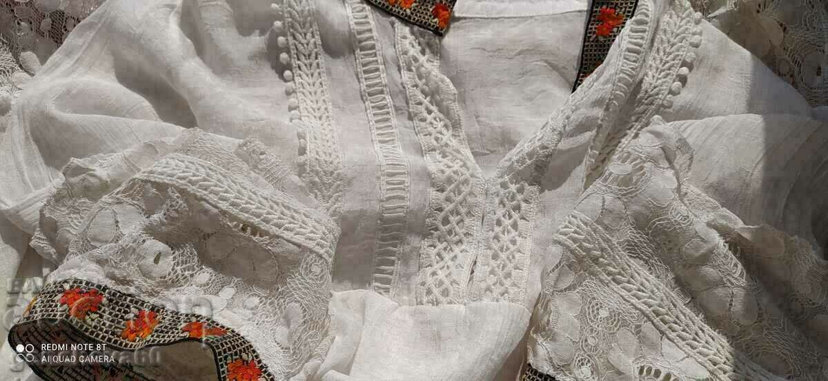 Rochie alba cu dantela, lata - 5