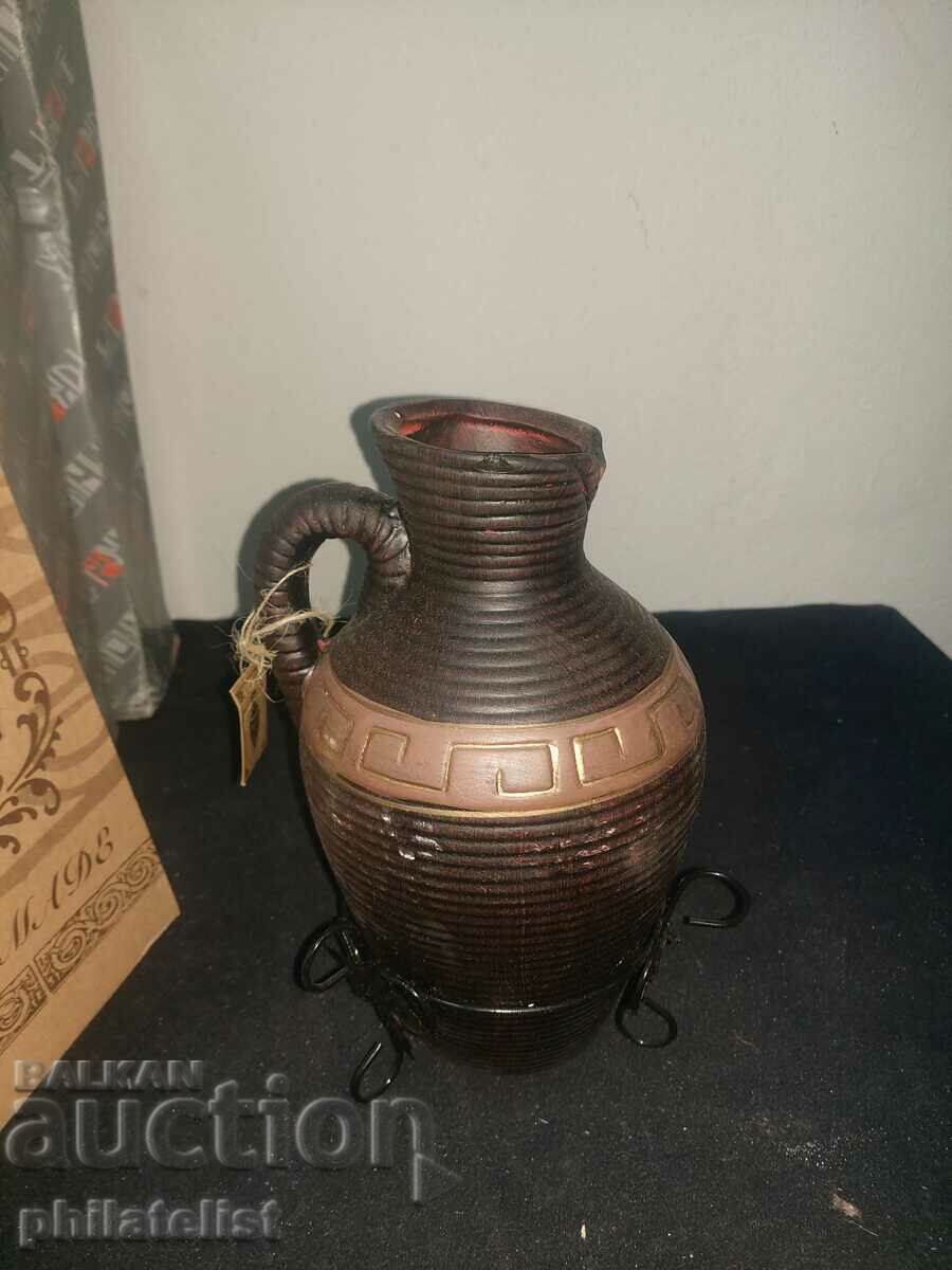 vase, height 26 cm! with price 14.00 BGN | € 7.16 vase, height 26 cm! with price 14.00 BGN | € 7.16