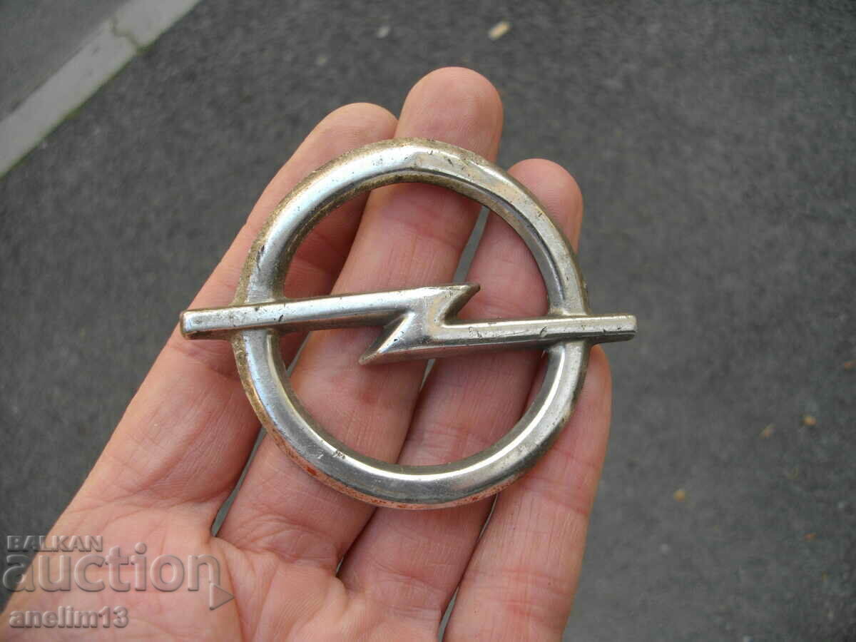 РЕТРО ЕМБЛЕМА ЗА OPEL с цена € 10.00 | 19.56 лв.