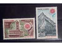 French Andorra 1978 Europe CEPT Buildings MNH