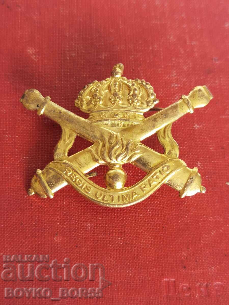 Емблема за Петлици на Артилерийска Бригада н Белгийска Армия