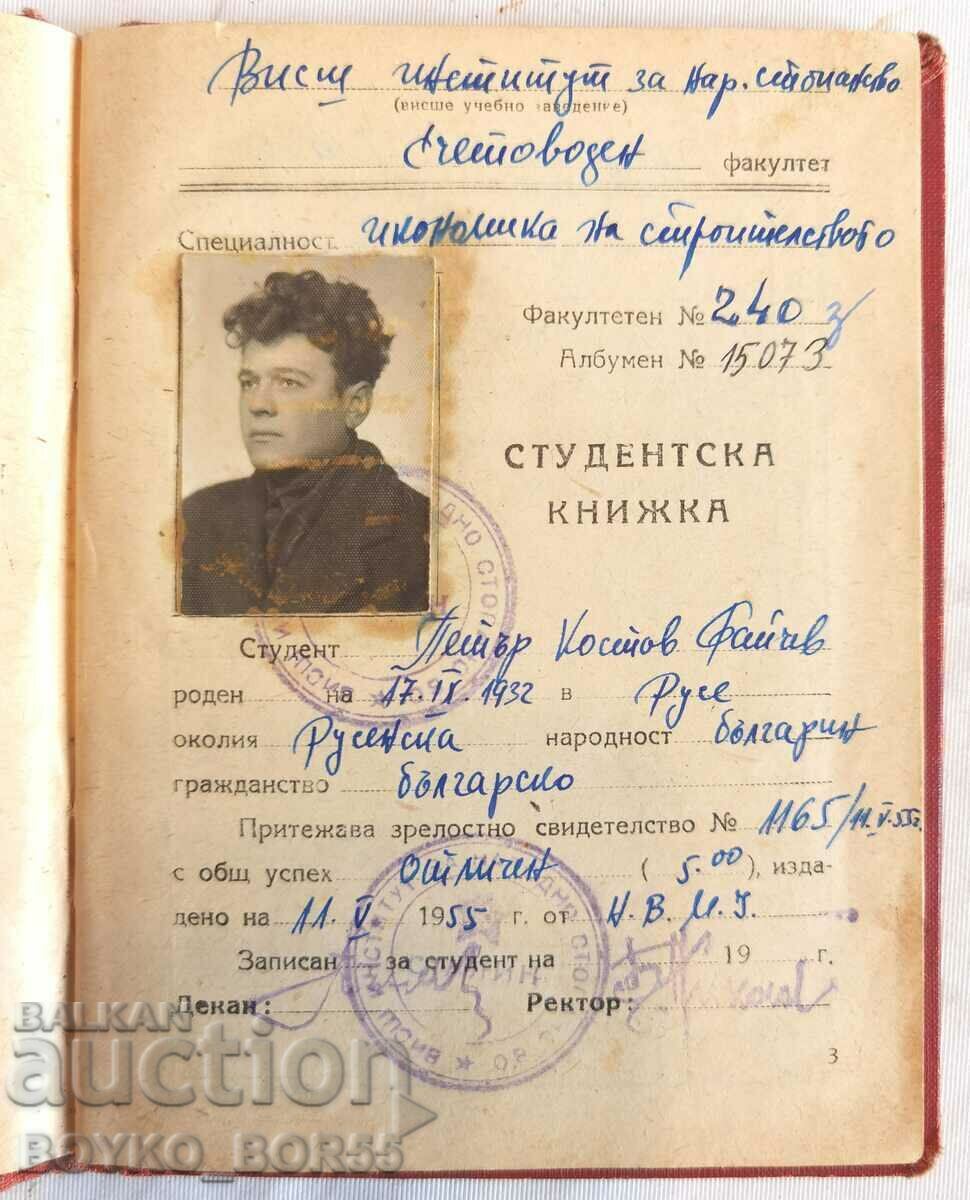 Artifact! Sudentian Booklet 1956 Higher Institute, Stalin