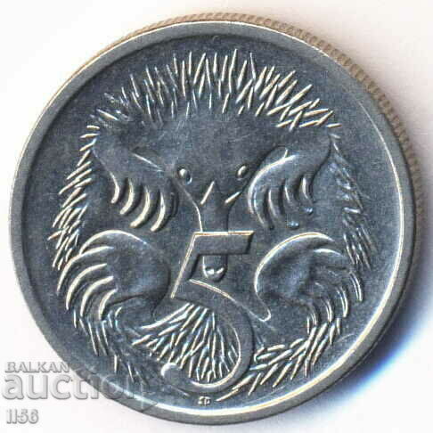 Australia - 5 cents 1988