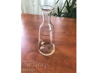 CARAFE BOTTLE FROM SOCA THIN-WALLED ENGRAVED GOLD