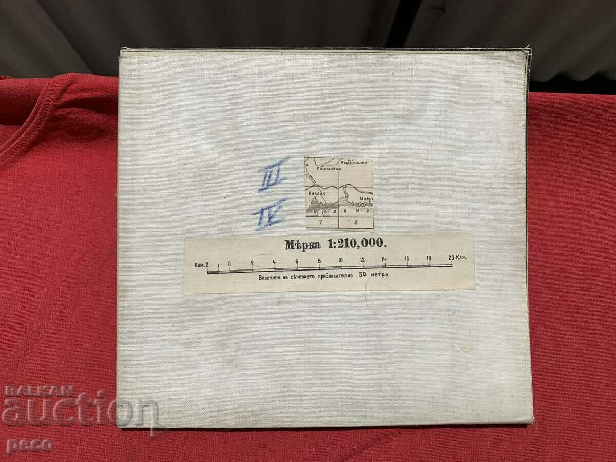 Πασμακλί Καβάλα Σαρσαμπάν Ξάνθη Θάσος παλιός χάρτης - 7 Πασμακλί Καβάλα Σαρσαμπάν Ξάνθη Θάσος παλιός χάρτης - 7