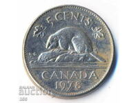 Canada - 5 cents 1978