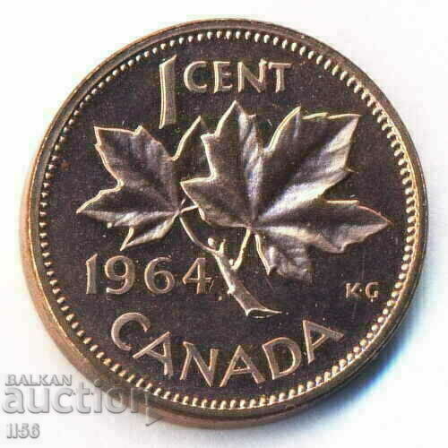 Canada - 1 cent 1964 - aUNC