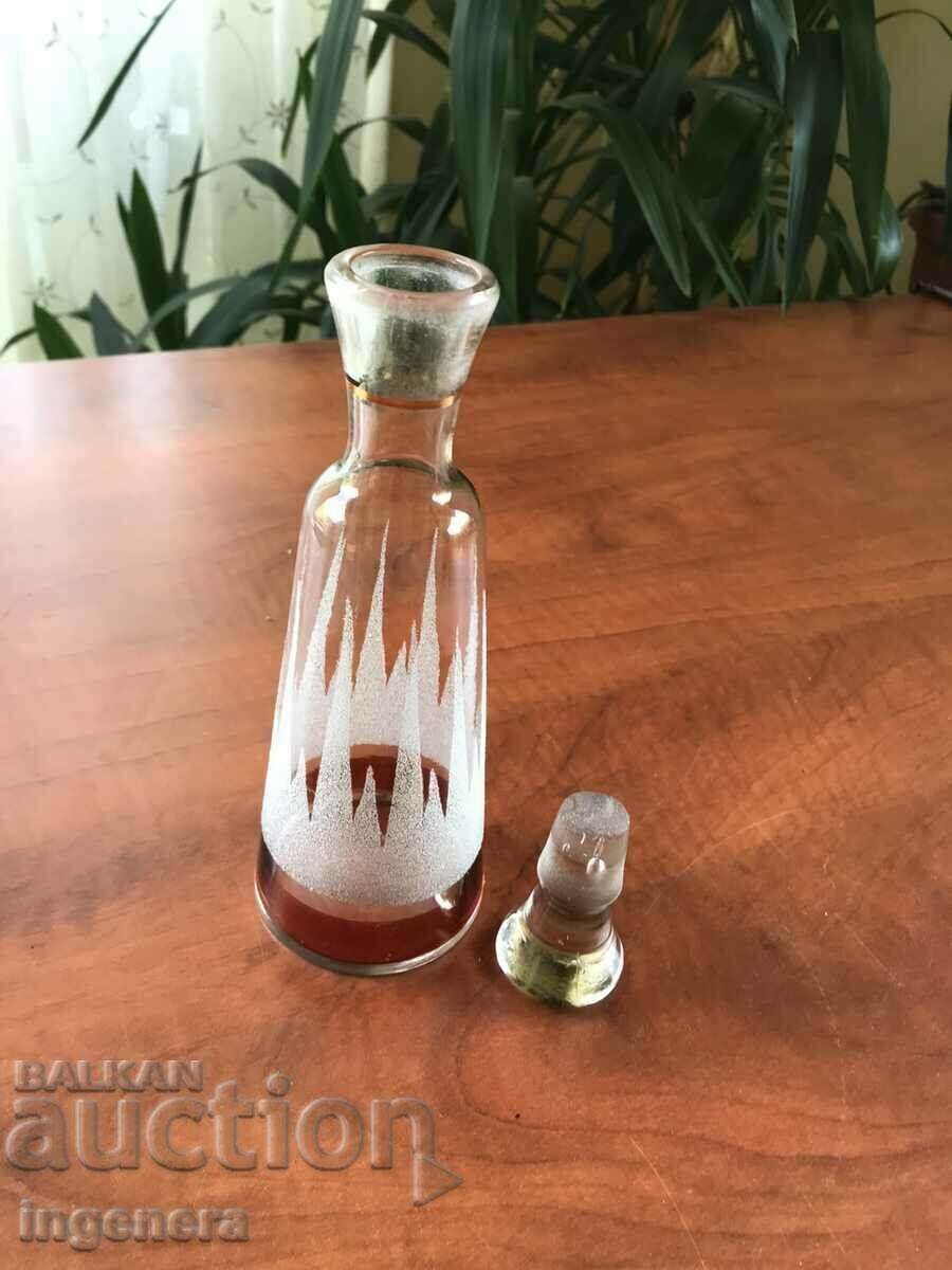 CARAFE BOTTLE FROM SOCA THIN-WALLED ENGRAVED GOLD with price 35.00 BGN | € 17.90 CARAFE BOTTLE FROM SOCA THIN-WALLED ENGRAVED GOLD with price 35.00 BGN | € 17.90