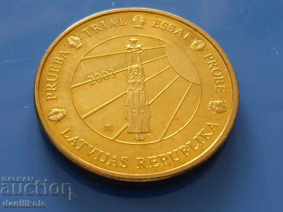 *$*Y*$* SPECIMEN 20 EURO-CENT LATVIA 2003 *$*Y*$* - 6 *$*Y*$* SPECIMEN 20 EURO-CENT LATVIA 2003 *$*Y*$* - 6